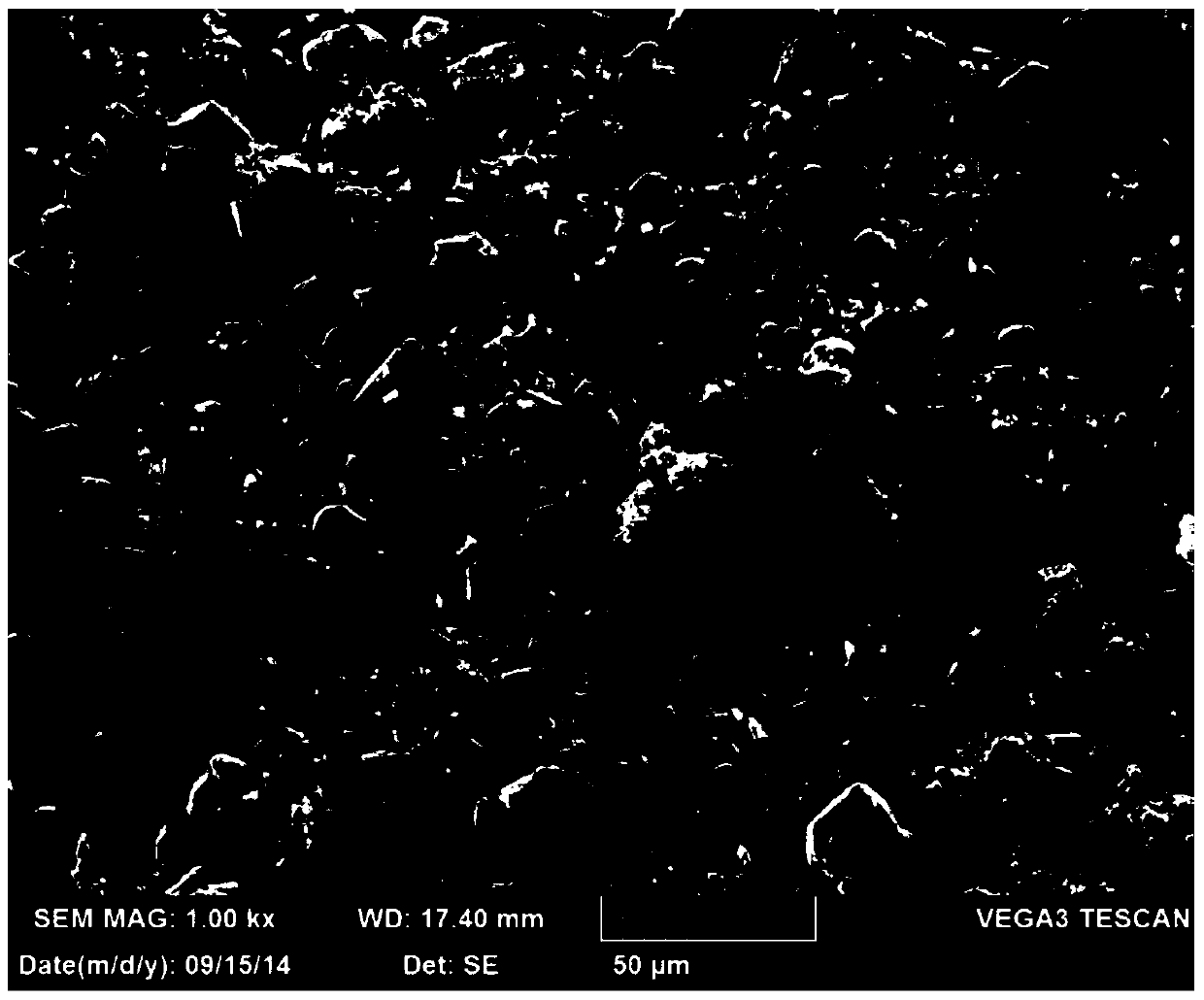 A rare earth oxide-doped tungsten-copper alloy composite material and its preparation method