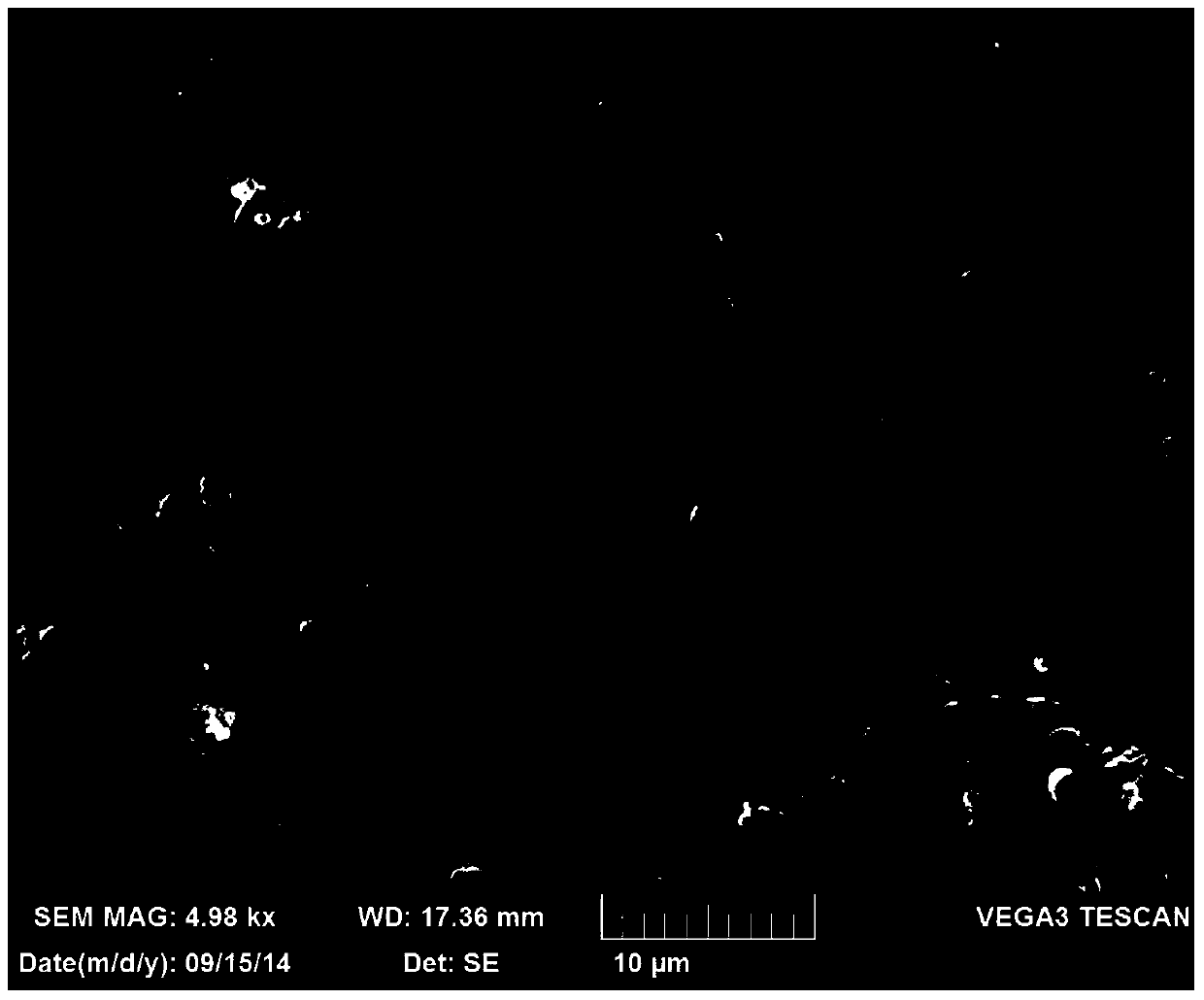 A rare earth oxide-doped tungsten-copper alloy composite material and its preparation method