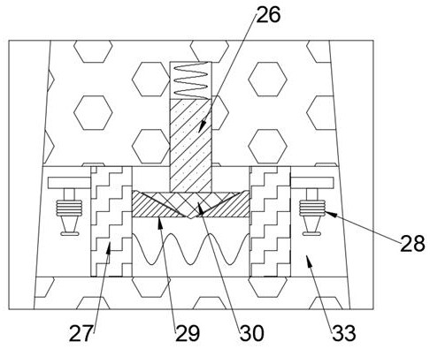 Broken shot blasting shot sorting device