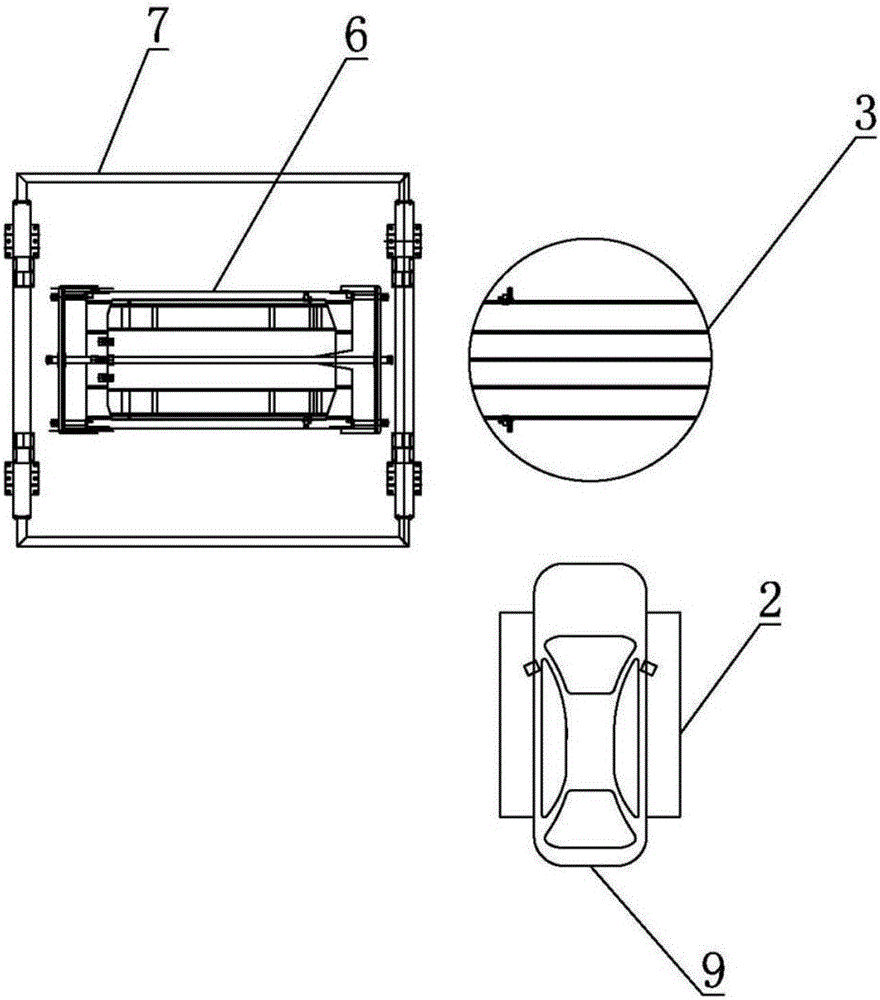 Vertical lifting and circulating three-dimensional garage based on intelligent charging and personal safety