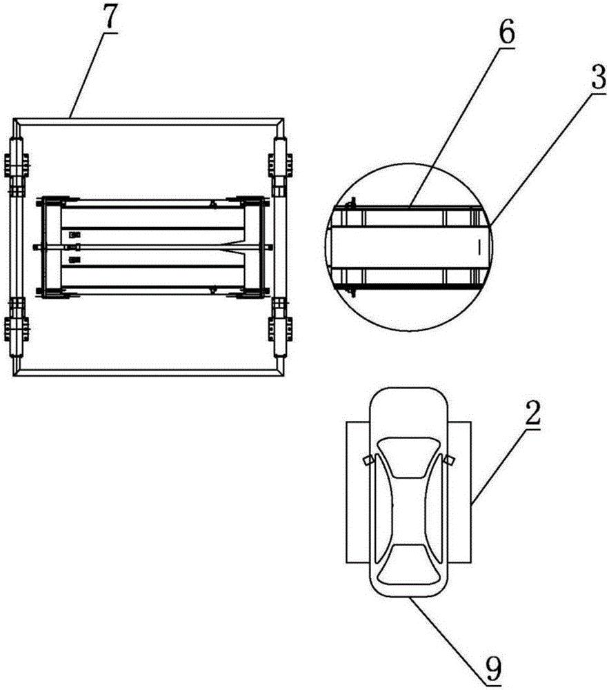 Vertical lifting and circulating three-dimensional garage based on intelligent charging and personal safety