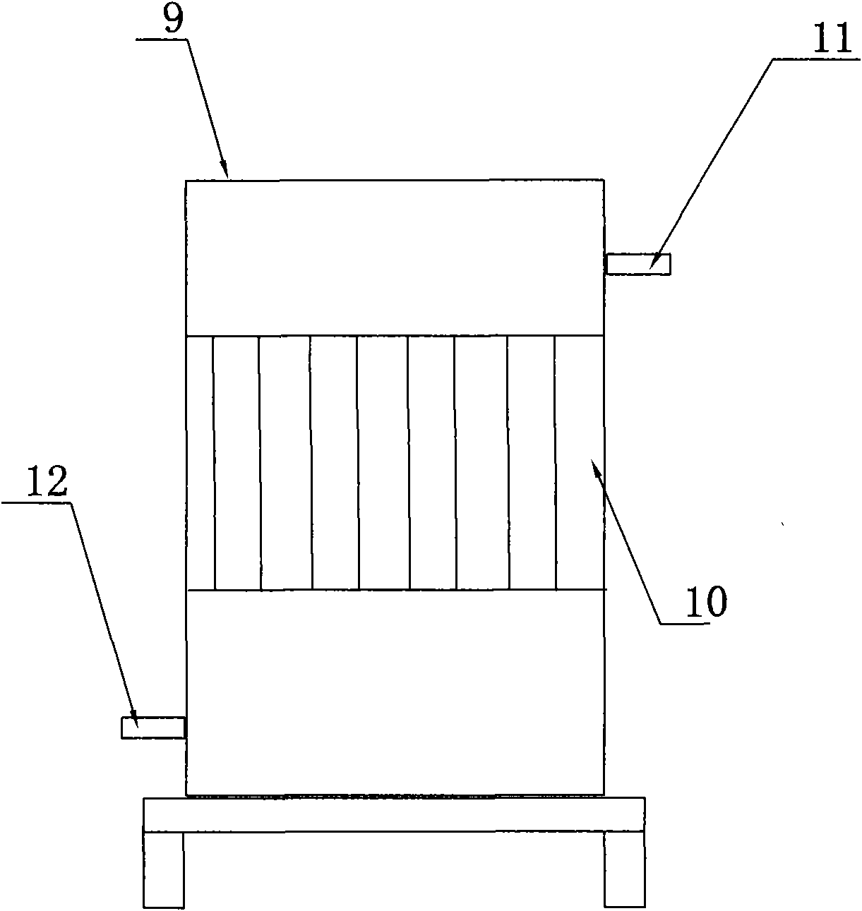 Method for preparing biomass straw biogas and adopted devices thereof