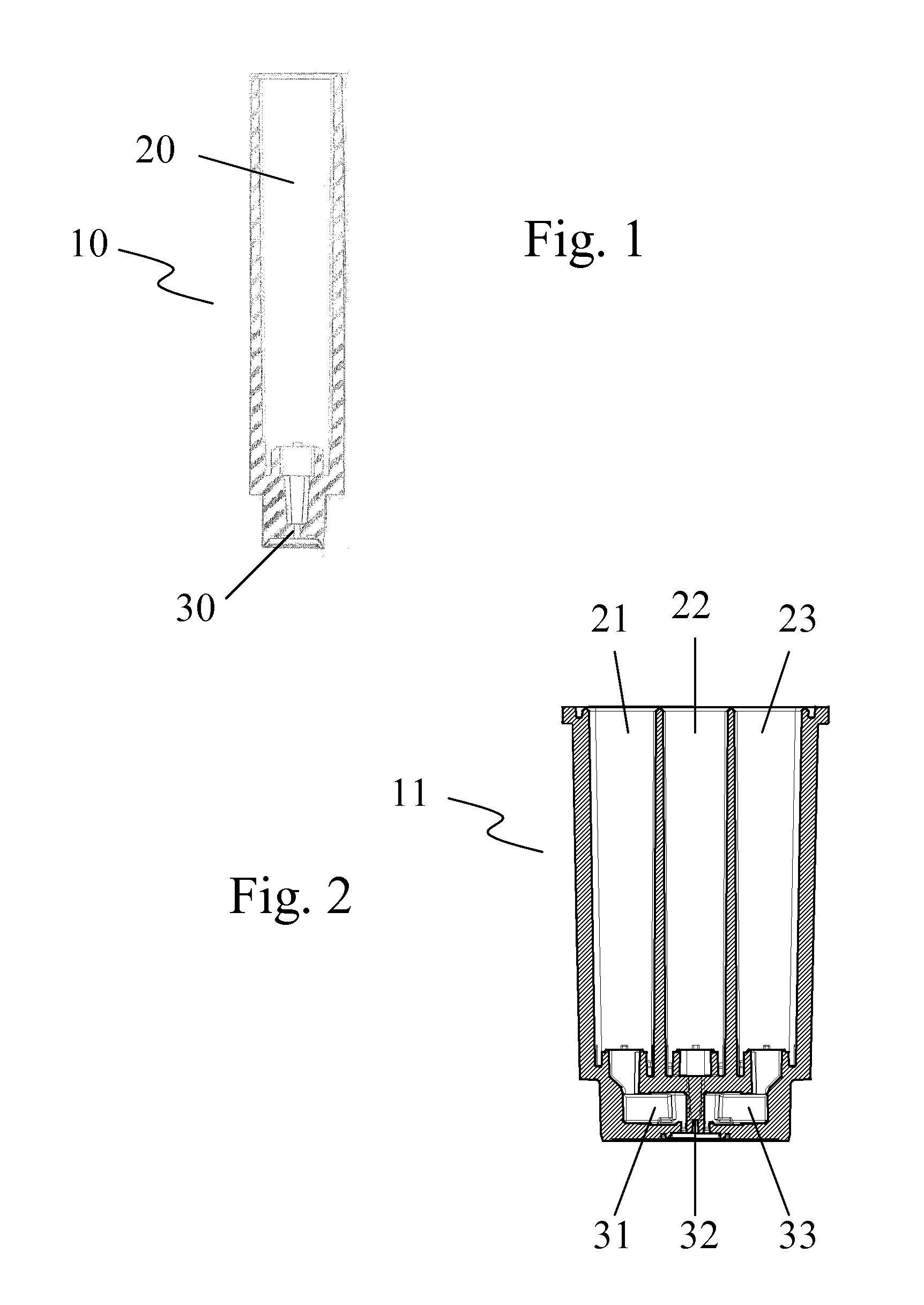 Bicomponent reactive ink for ink jet printing