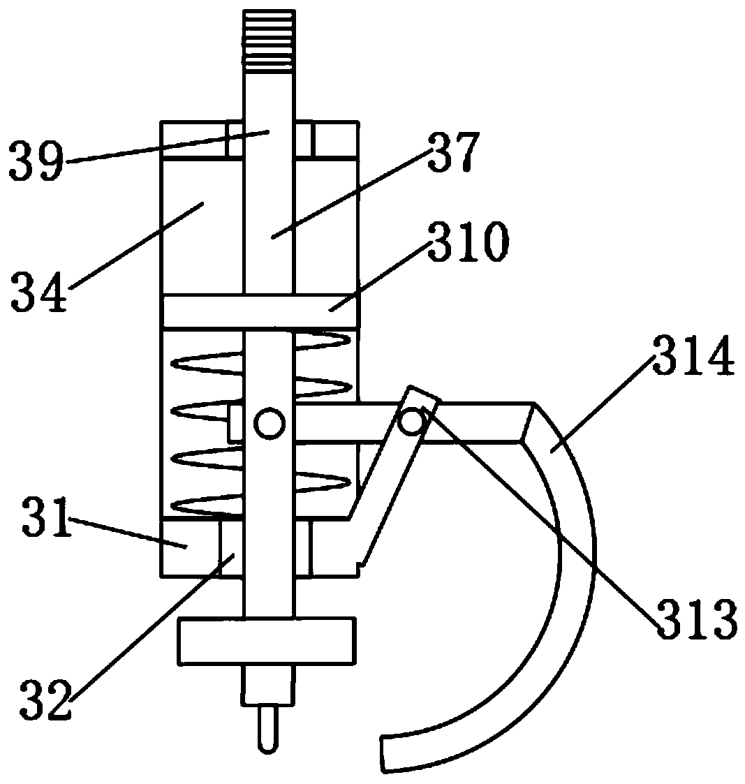 Plate bending device for diesel generator production