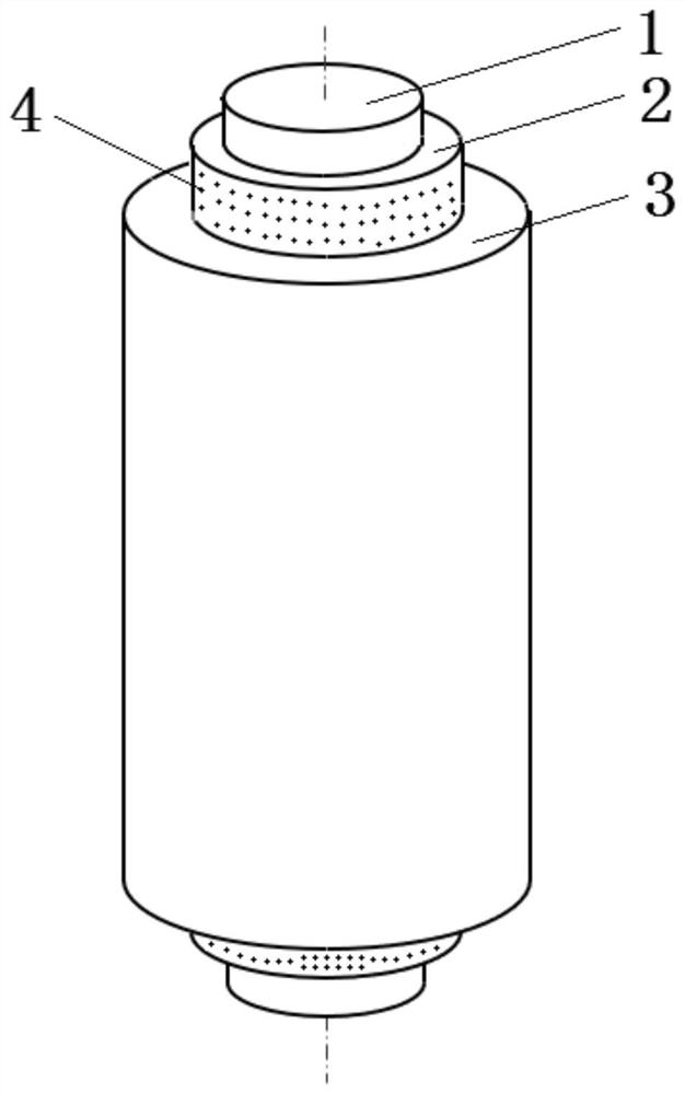 A kind of preparation method of silver-copper composite electrode