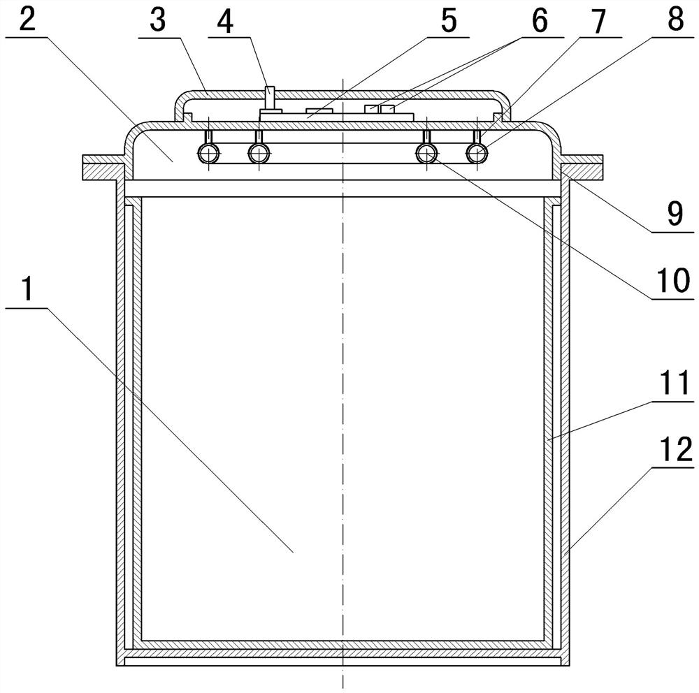 Domestic garbage sterilization and disinfection sanitary collection bucket