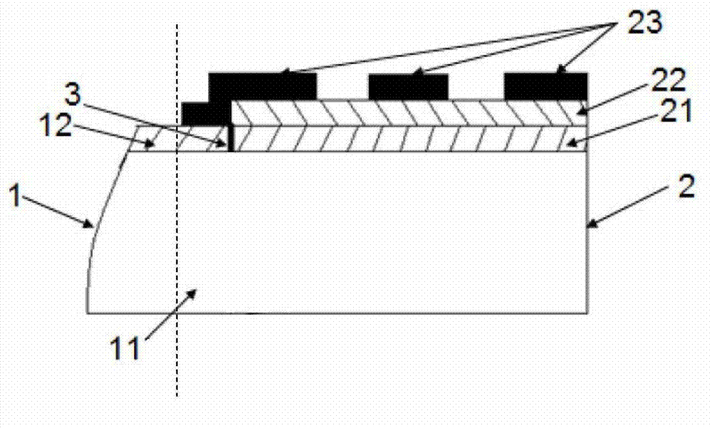 Graphical circuit structure, manufacturing method thereof and application thereof