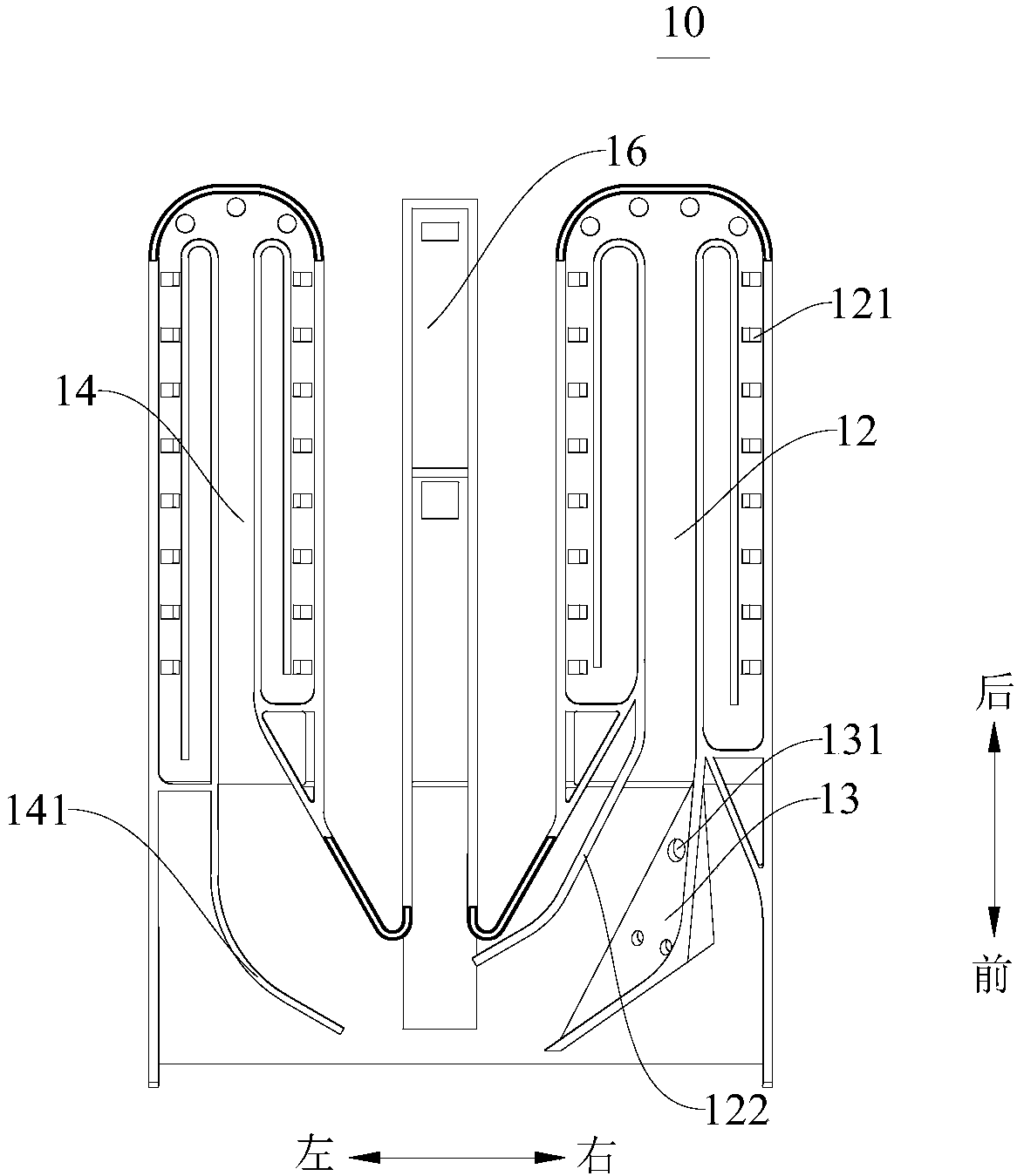 Dissolving box assembly of washing machine and washing machine with same