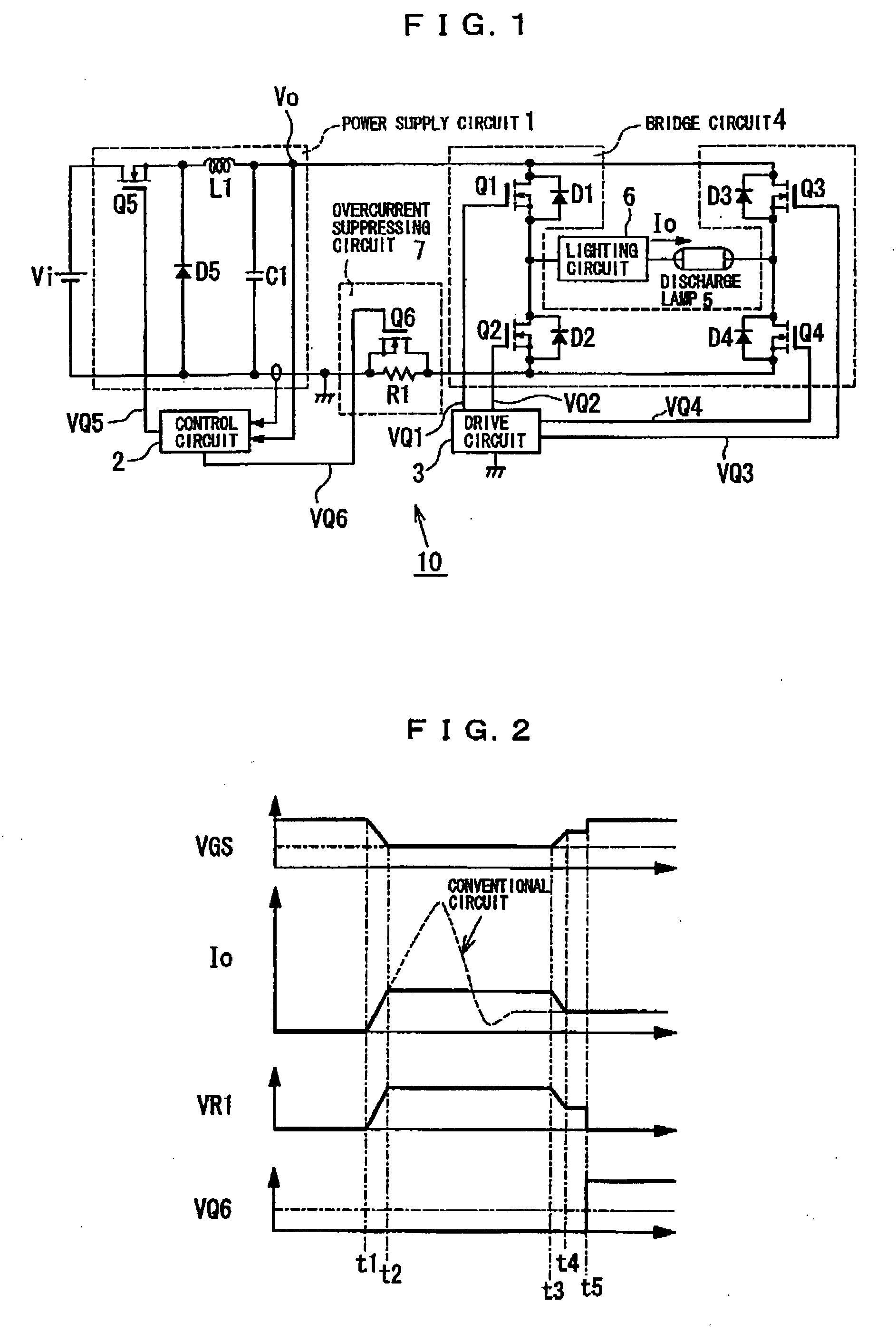 Discharge lamp lighting apparatus