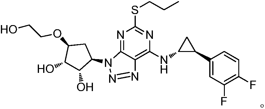 A kind of preparation technology of (1r, 2s)-1-cyano-2-(3,4-difluorophenyl) cyclopropane