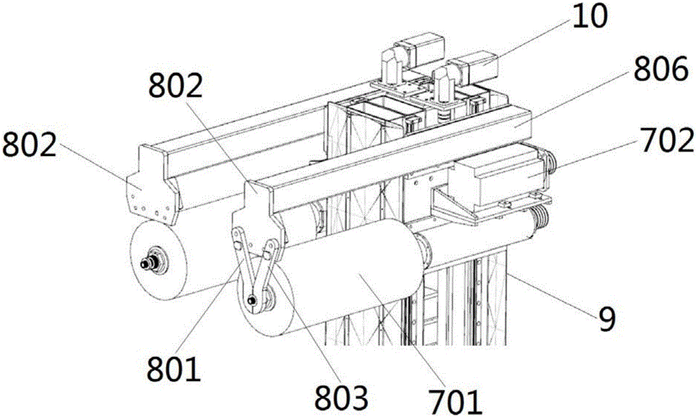 Polishing machine capable of rotationally polishing product