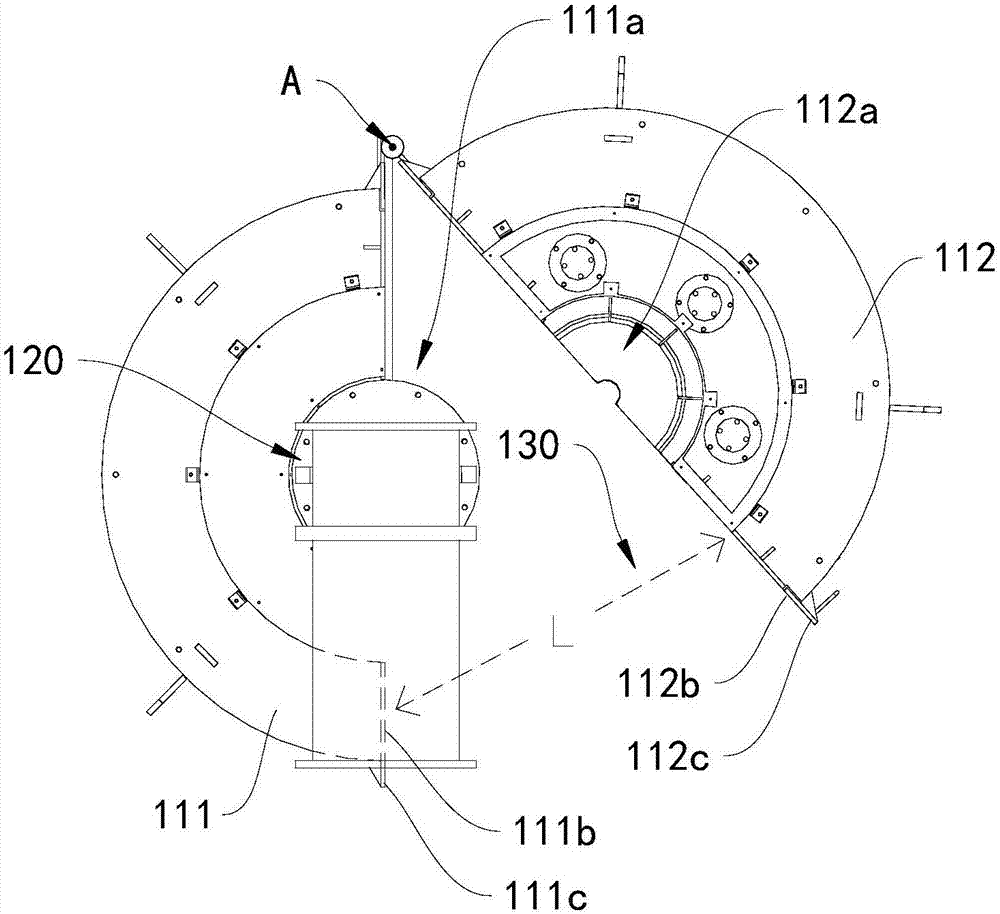 Gas producer furnace and gas generating device