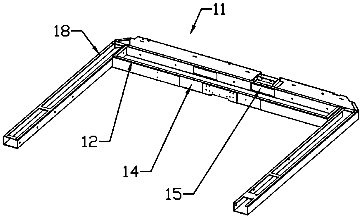 Electrical hidden wiring layout structure based on dispenser equipment