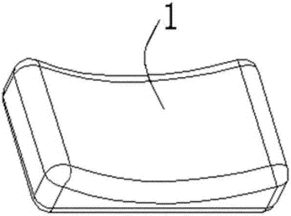 Bioelectrical signal flexible dry electrode and preparing method thereof