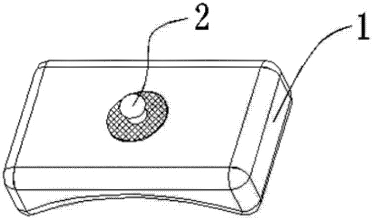 Bioelectrical signal flexible dry electrode and preparing method thereof