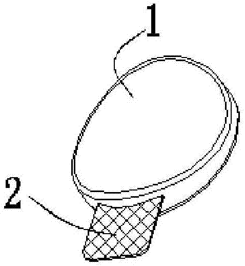 Bioelectrical signal flexible dry electrode and preparing method thereof