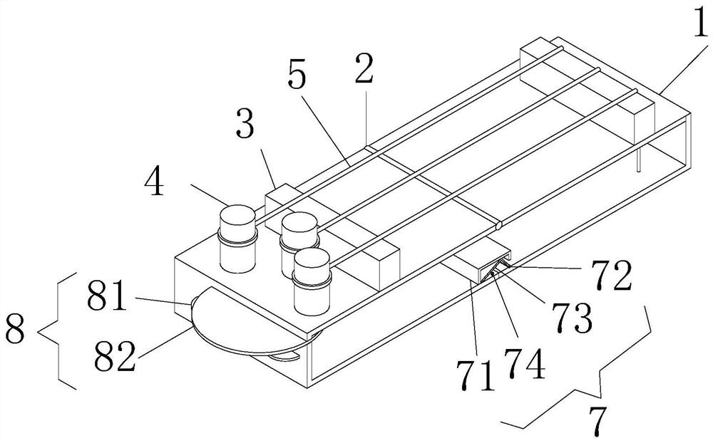 Portable guzheng finger training device