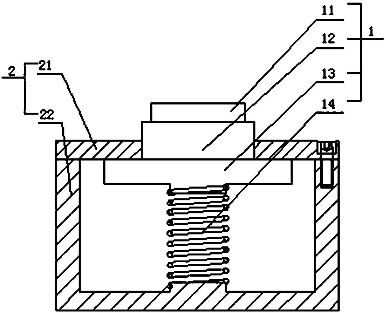 High-efficiency press-fitting gear bushing tool