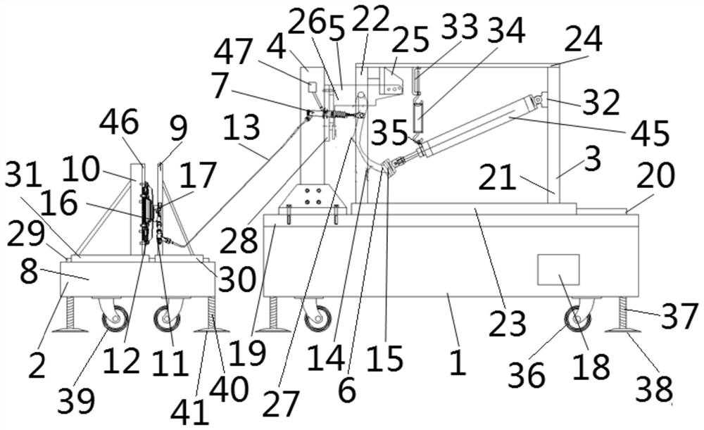 Automobile clutch performance test device