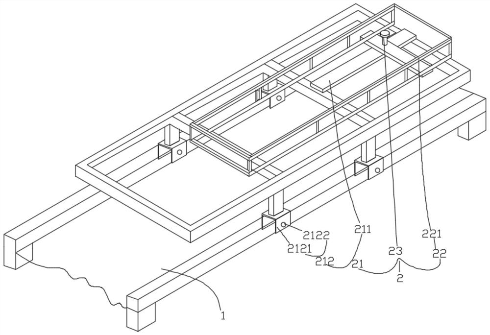 A self-moving drilling site gangue extraction device