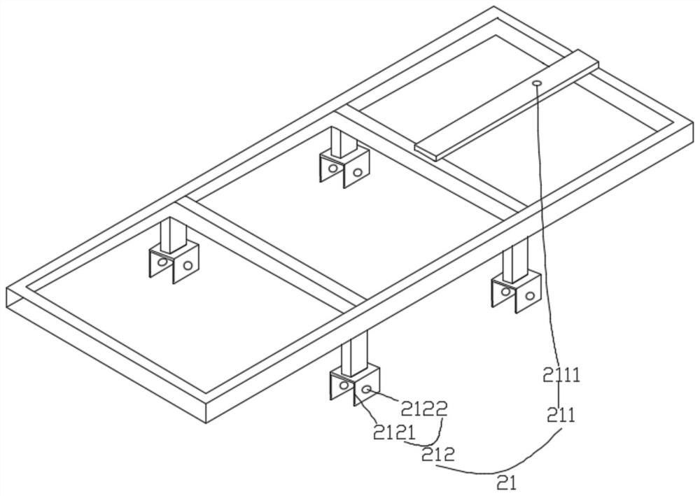 A self-moving drilling site gangue extraction device