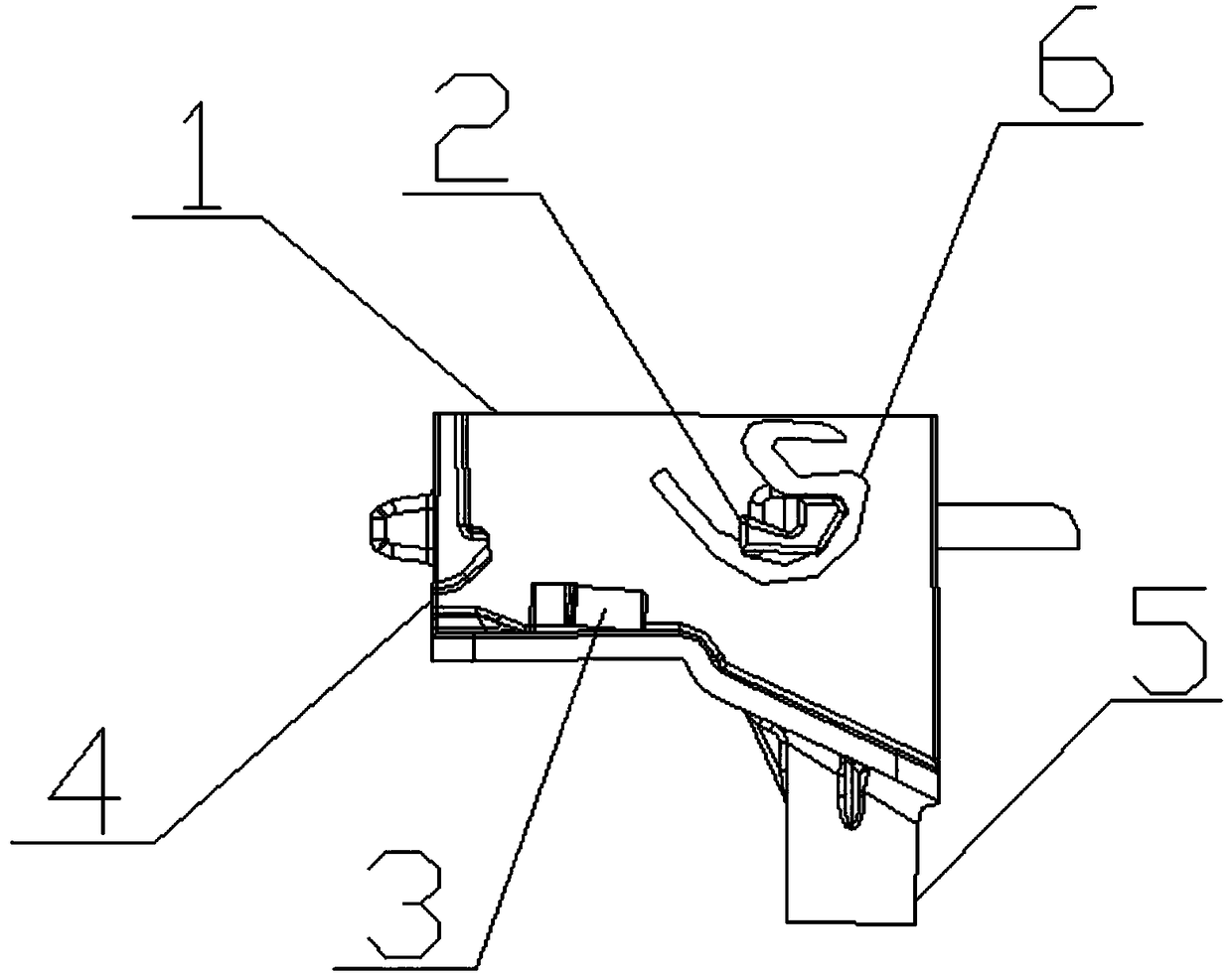 A detachable sunshade guide device