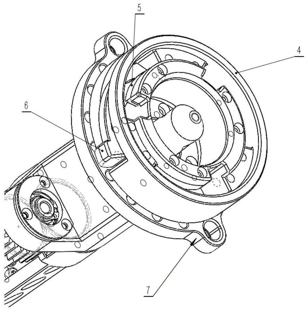 Wire clamping device of hot-line work robot and operation method thereof