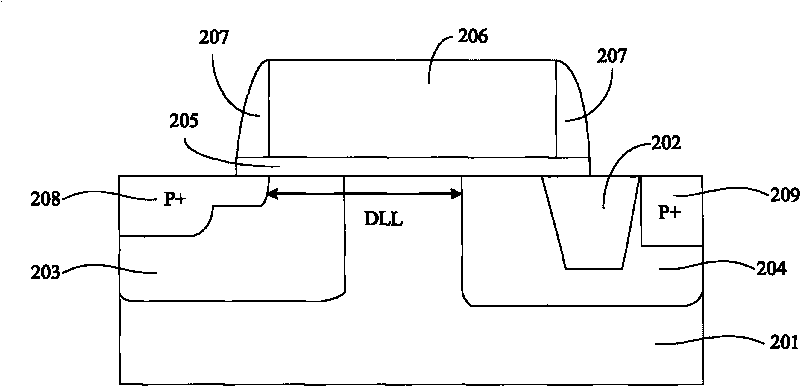 LDMOS (Laterally Diffused Metal Oxide Semiconductor) transistor, semiconductor device and manufacture method thereof