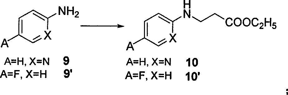 Process for synthesizing antithrombin inhibitor of non-asymmetric non-peptide kind