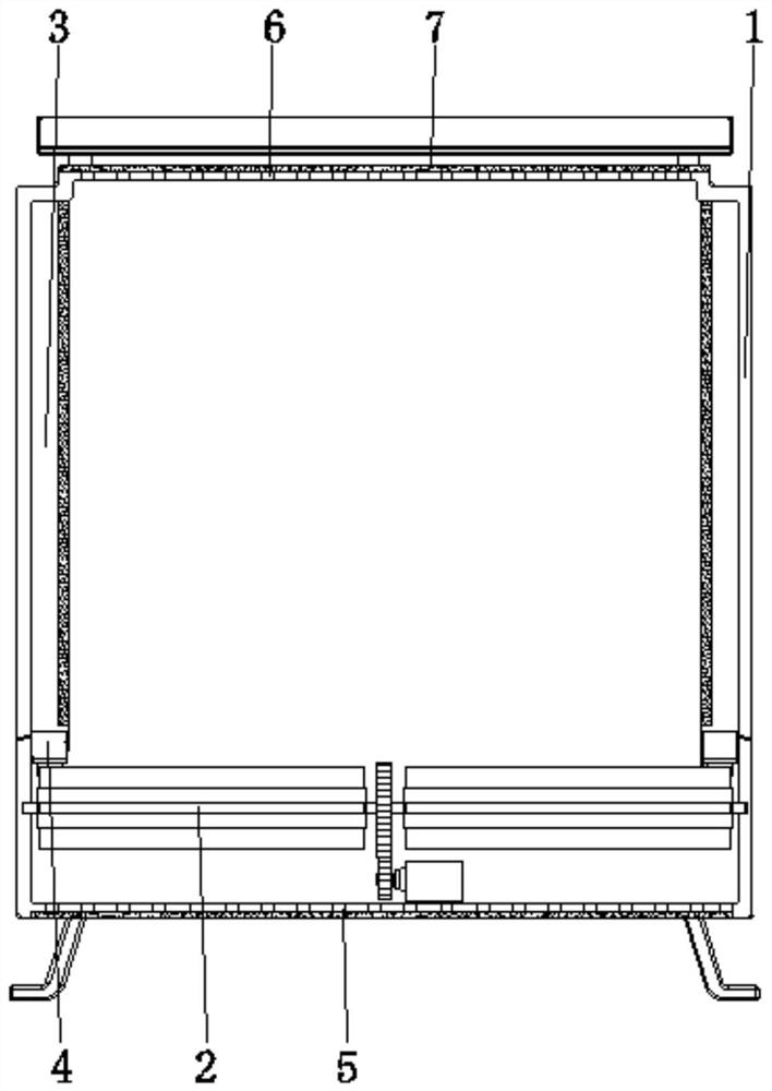 Industrial automatic control system cabinet