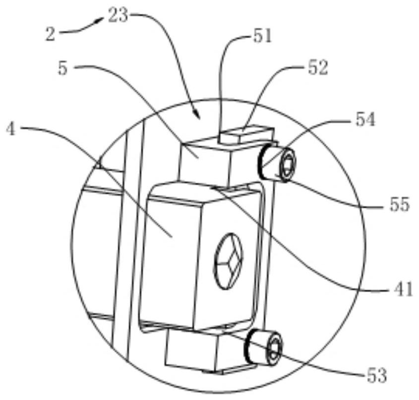 Fixing device of pulley seat, rotary drilling rig and fixing method of power head