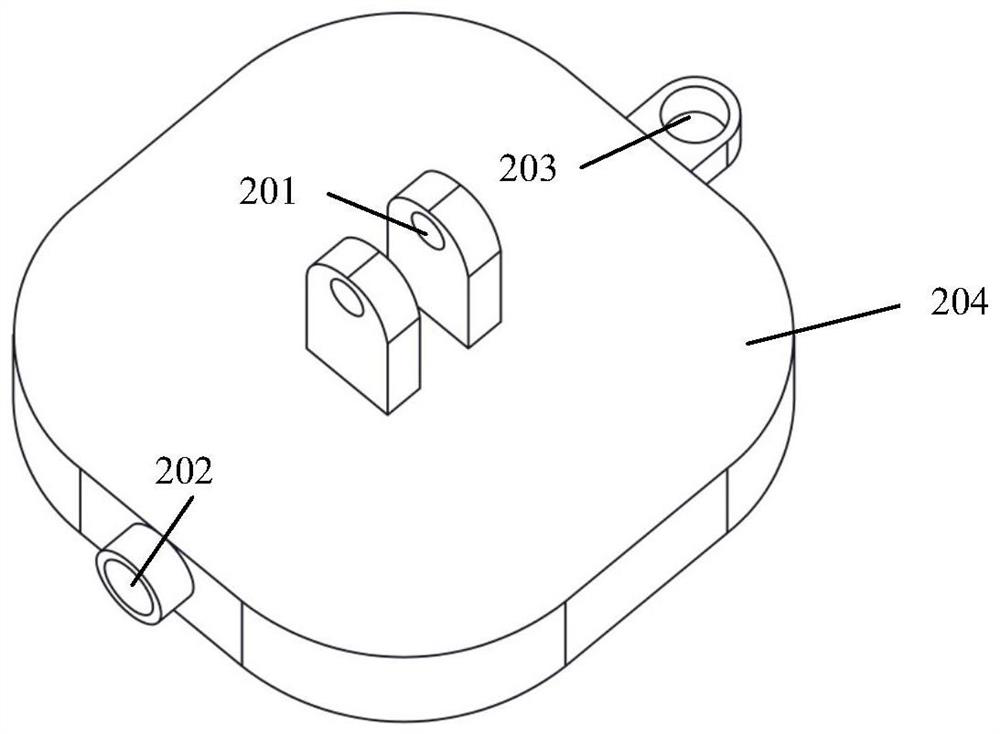 Four-degree-of-freedom complete decoupling compound drive parallel mechanism