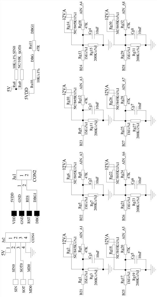 Automobile instrument detection circuit, automobile instrument detection system and automobile instrument detection method