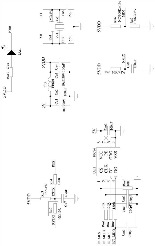 Automobile instrument detection circuit, automobile instrument detection system and automobile instrument detection method