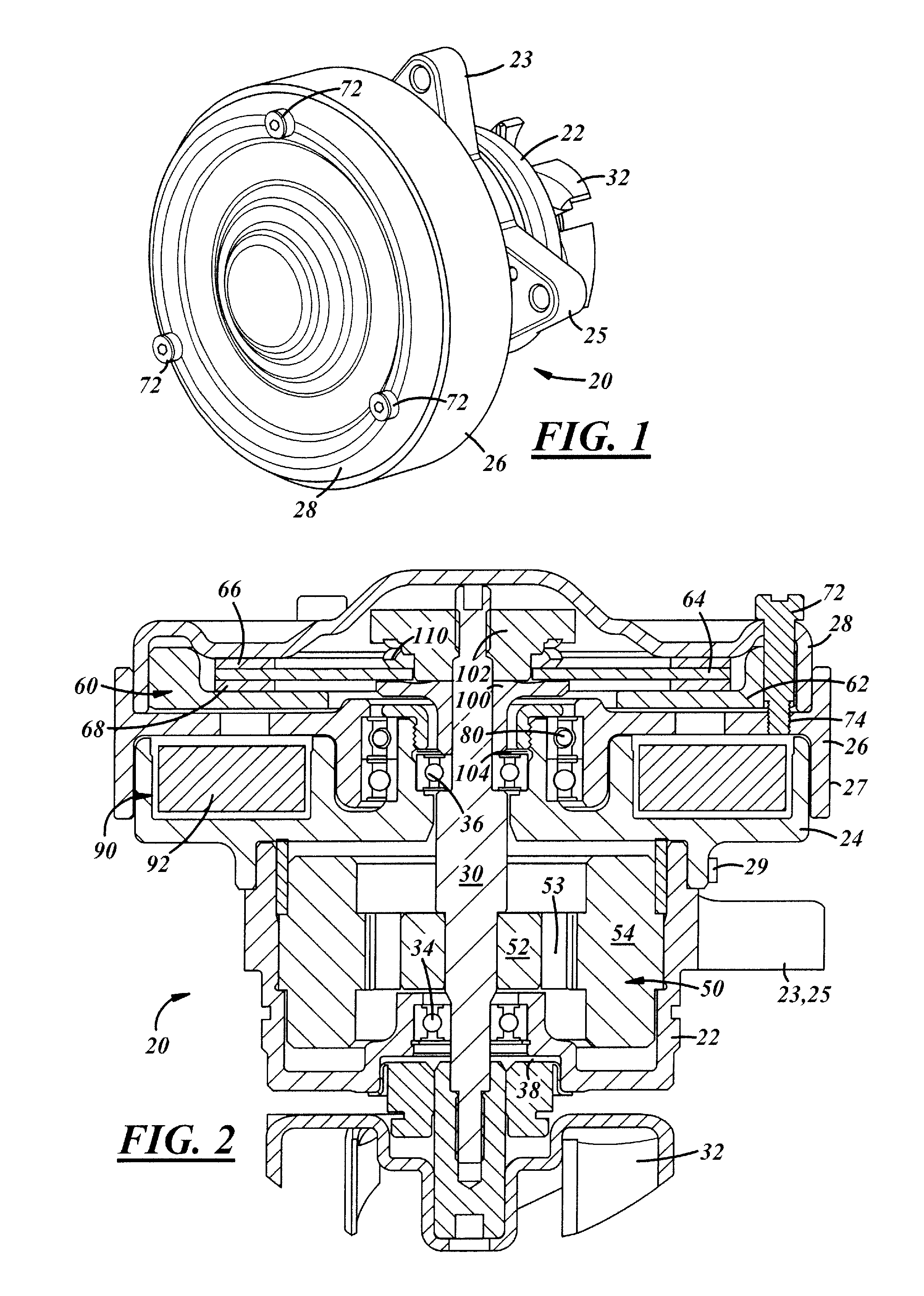 Fail-Safe Dry Friction Clutch For A Coolant Pump