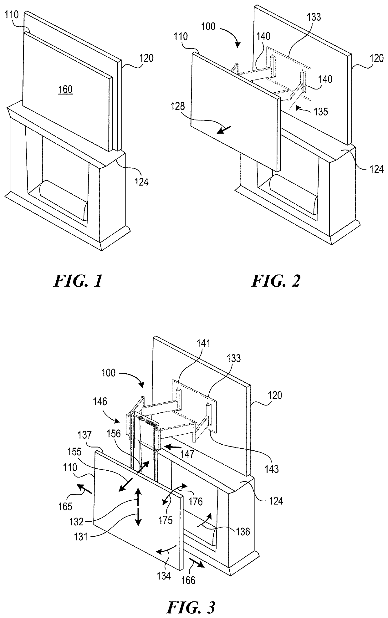 Multidirectional display mount