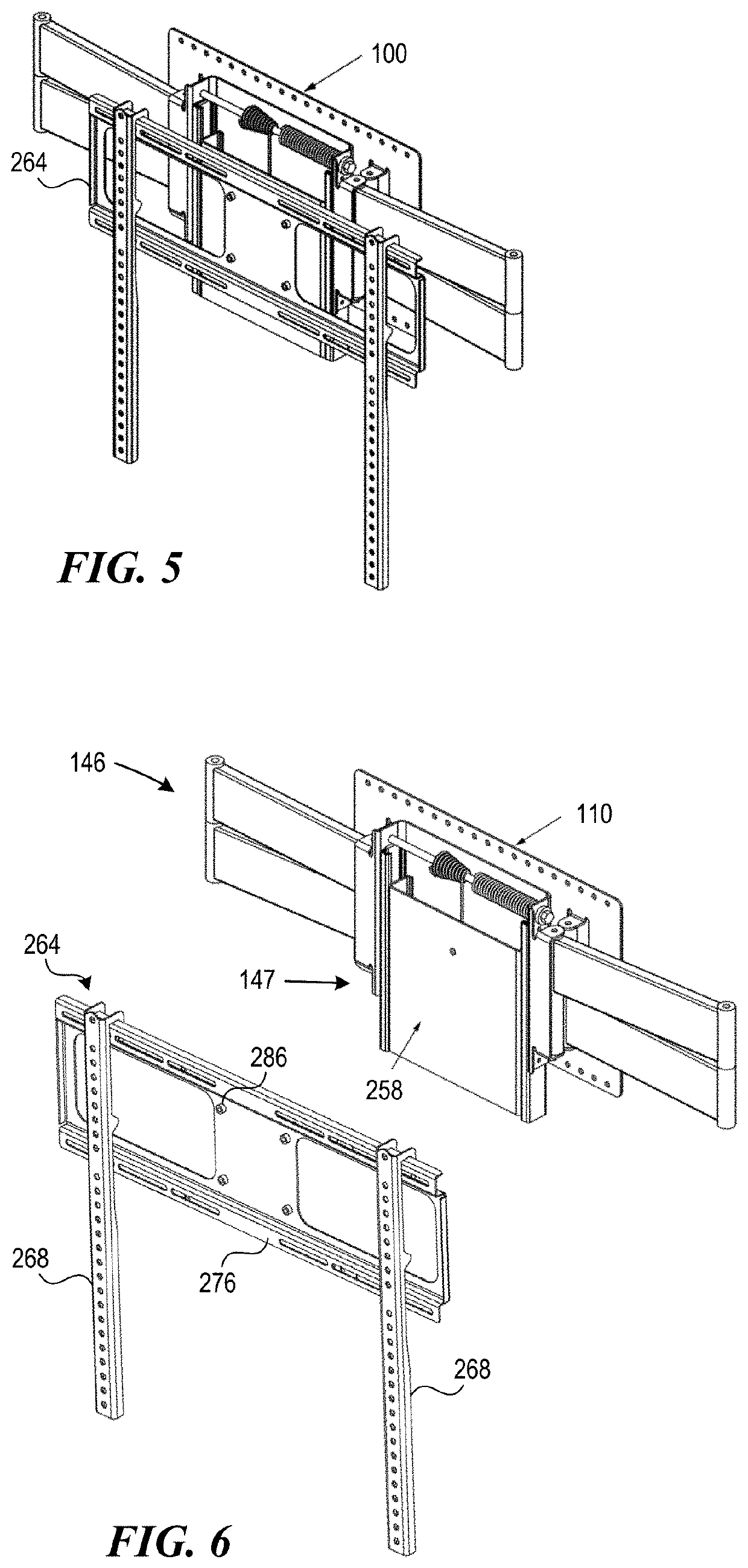 Multidirectional display mount