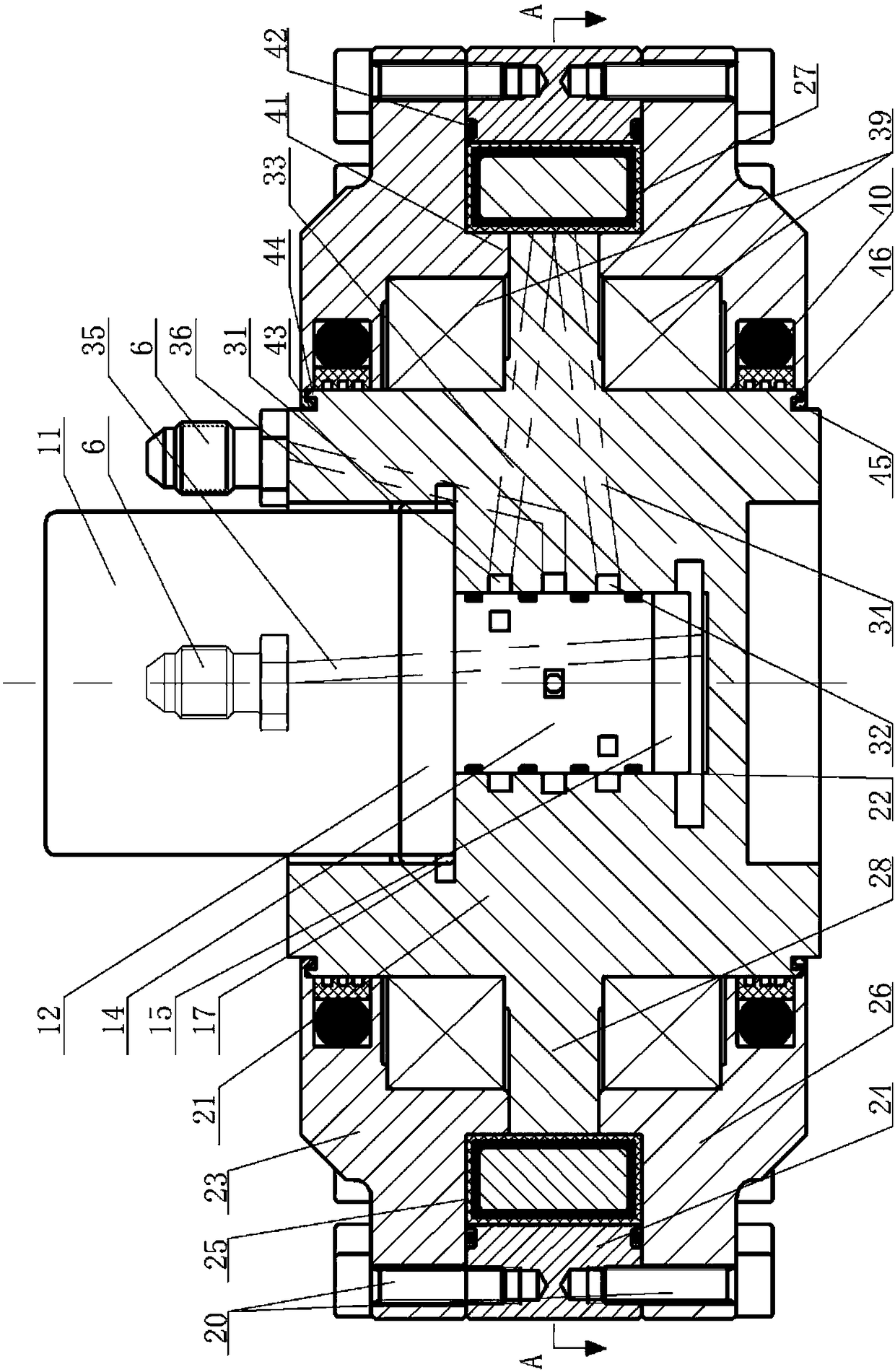 Hydraulic drive joint for robots