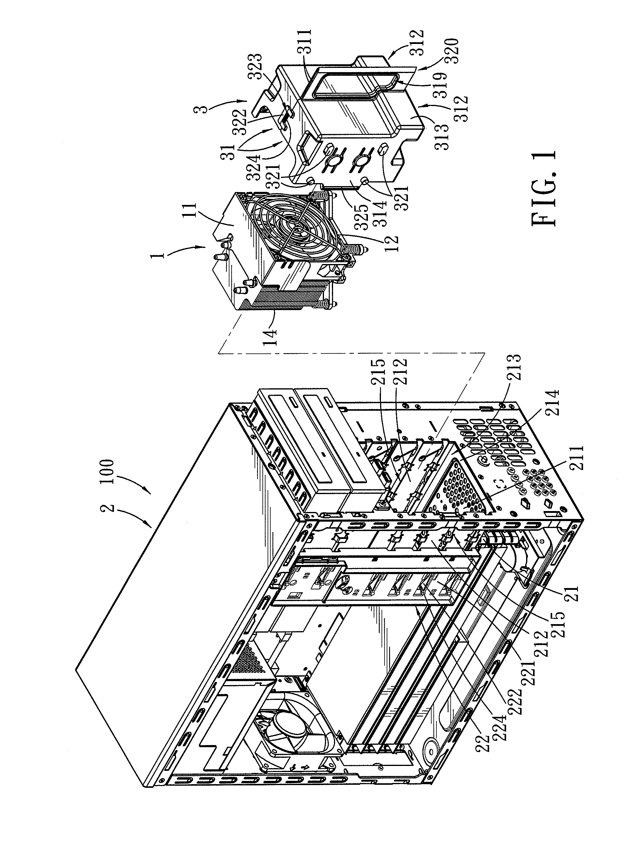 Package and assembly having a computer housing, an article, and the package