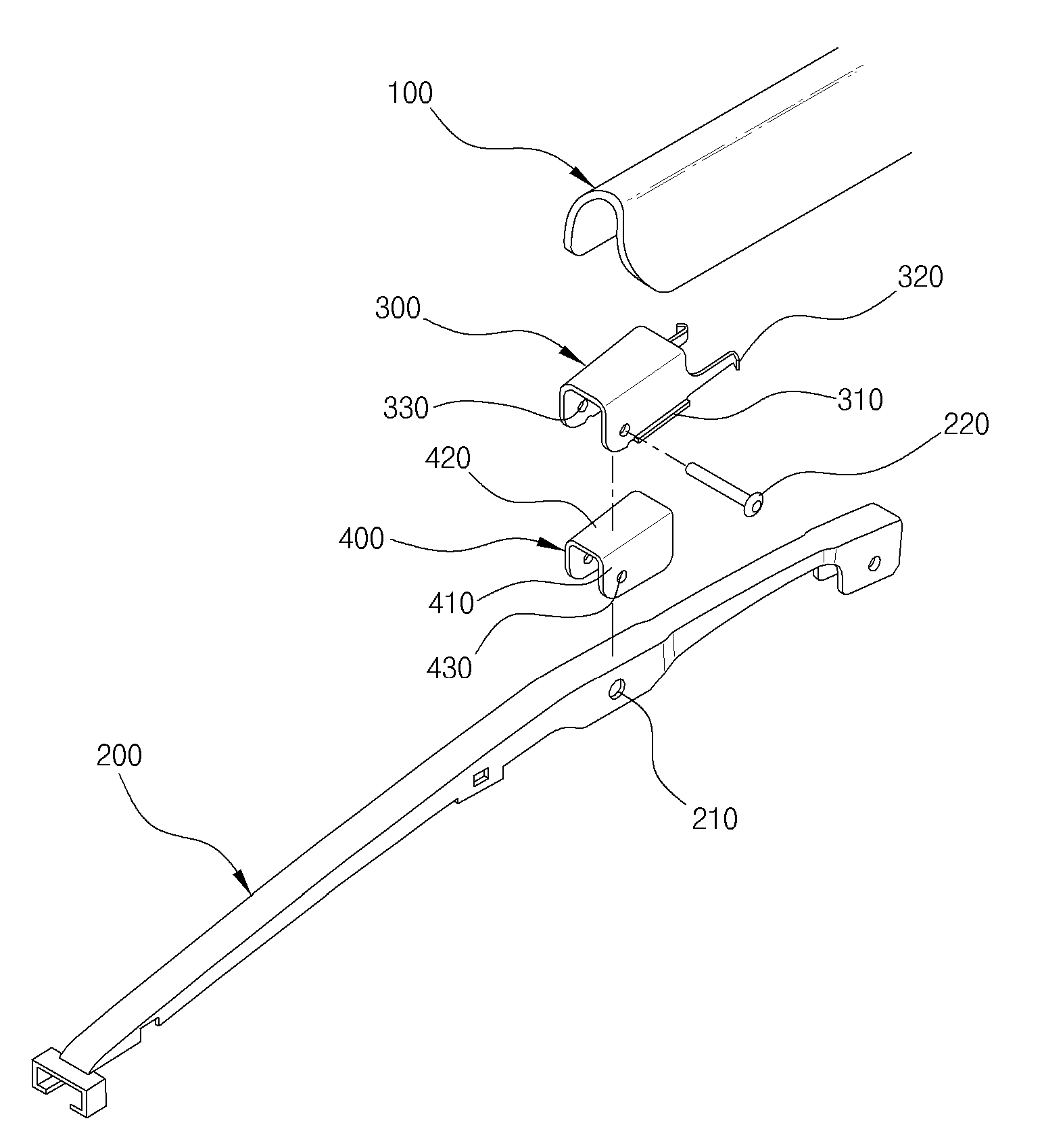 Wiper blade for vehicle