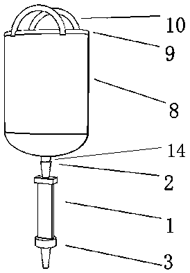 Large sample urinary sediment filtration observation system