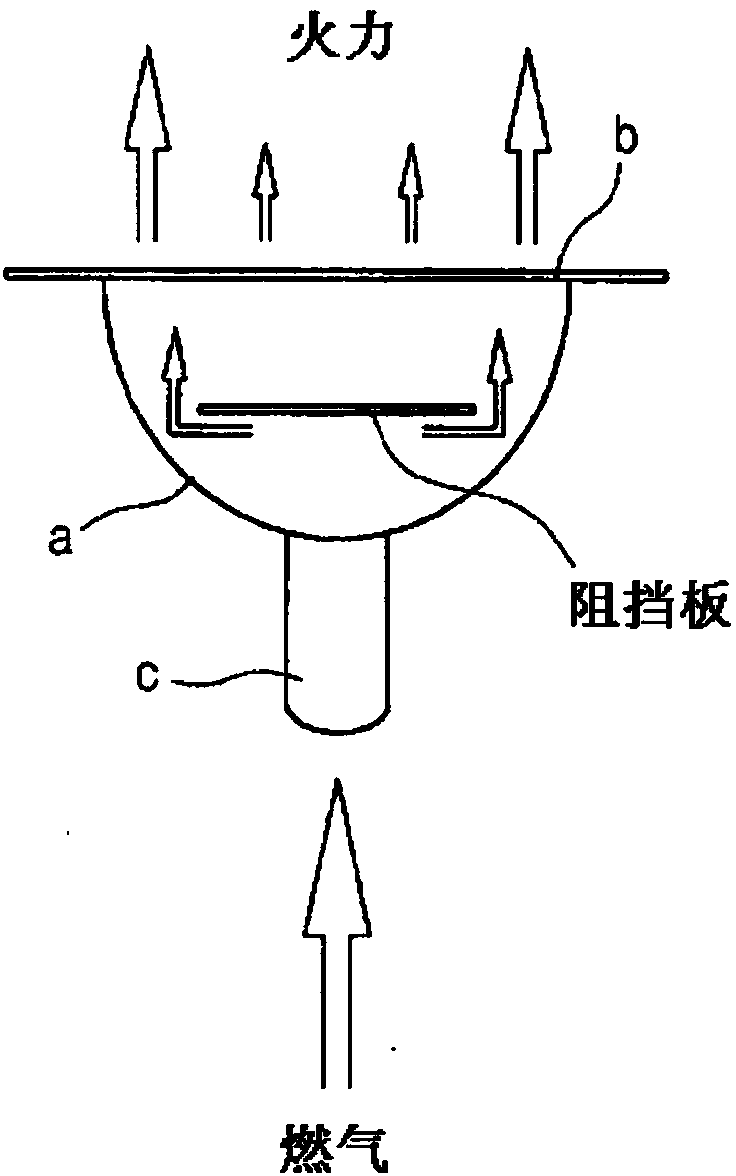 Fan-metal fiber gas burner