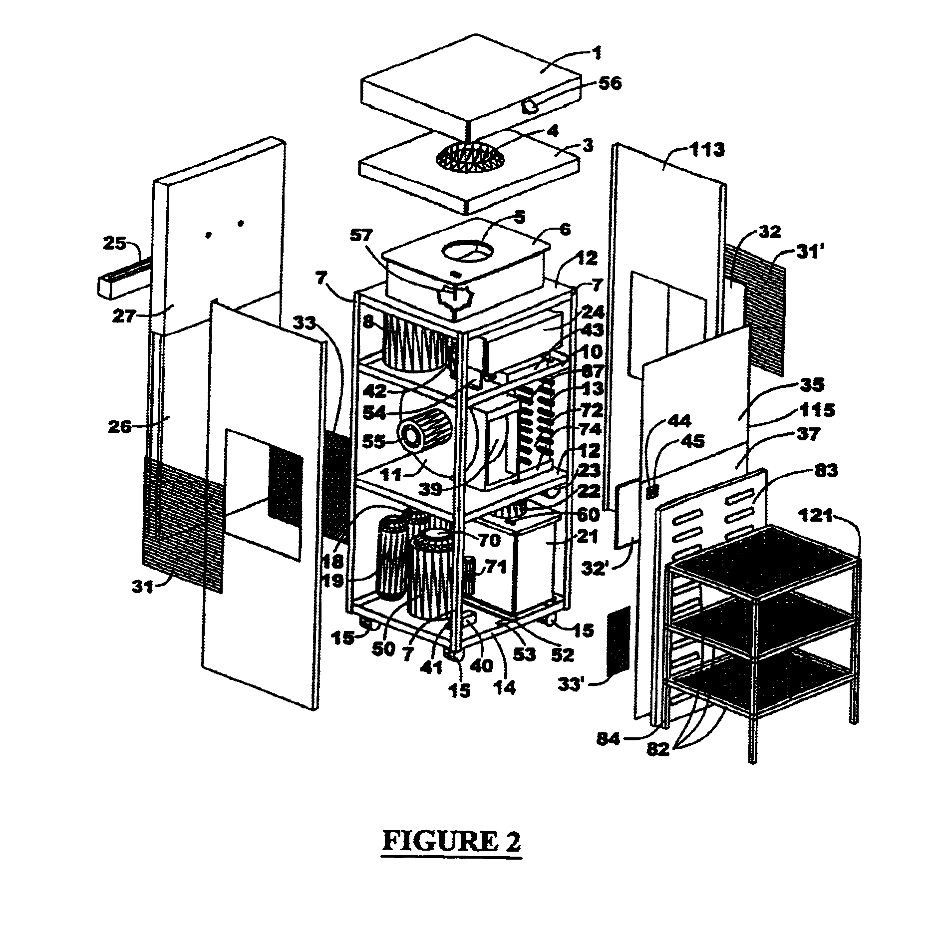 Combination dehydrator and condensed water dispenser