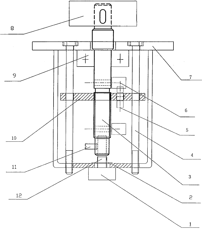 Device for installing and adjusting potentiometer