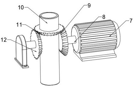 Drilling water taking device for underground water pollution prevention and curing