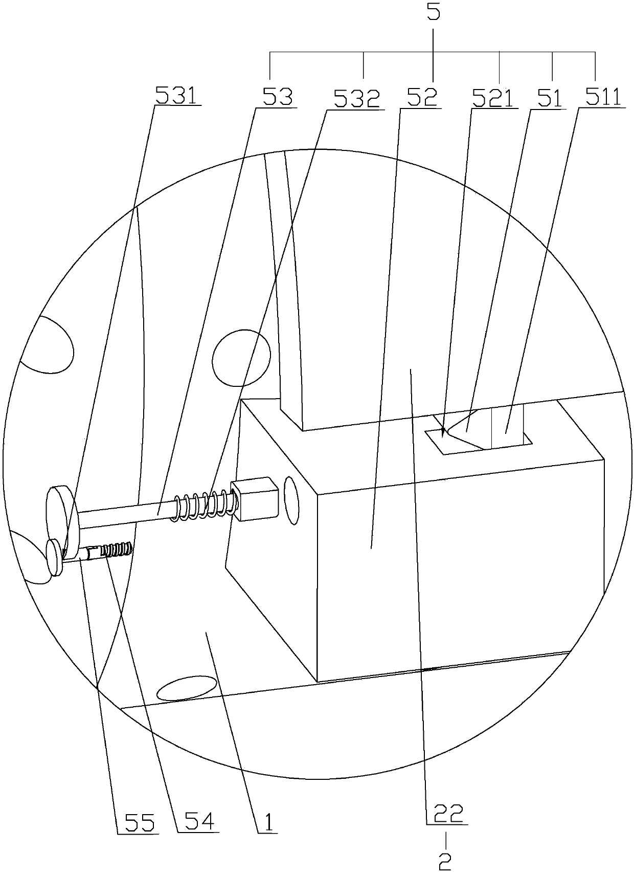 Three-phase asynchronous motor for explosion-proof fan