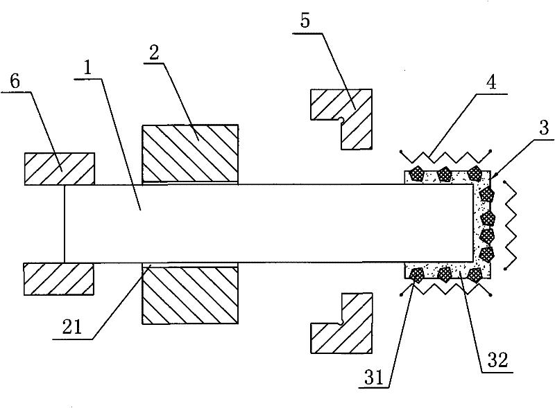 Method for separating grinding material layer and basal body of electroplated diamond grinding head