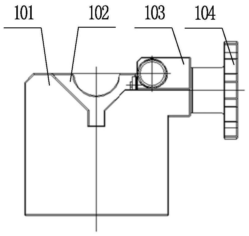 Stepping positioning device for camshaft gear and phase positioning pin of signal disc