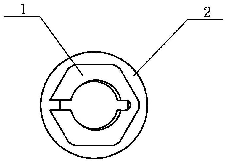 Threaded connection device with anti-loosening function