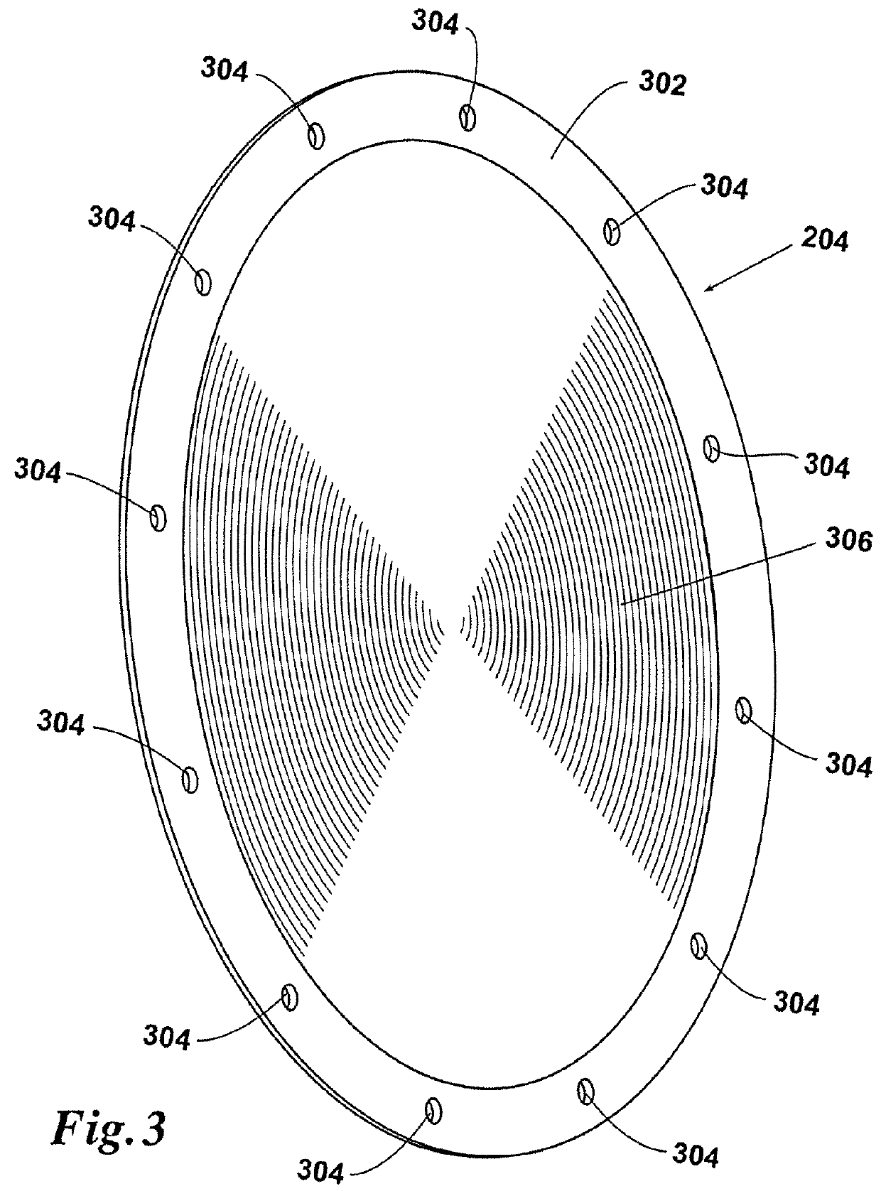 LED venue lighting system with first and second housing having an air passage therebetween